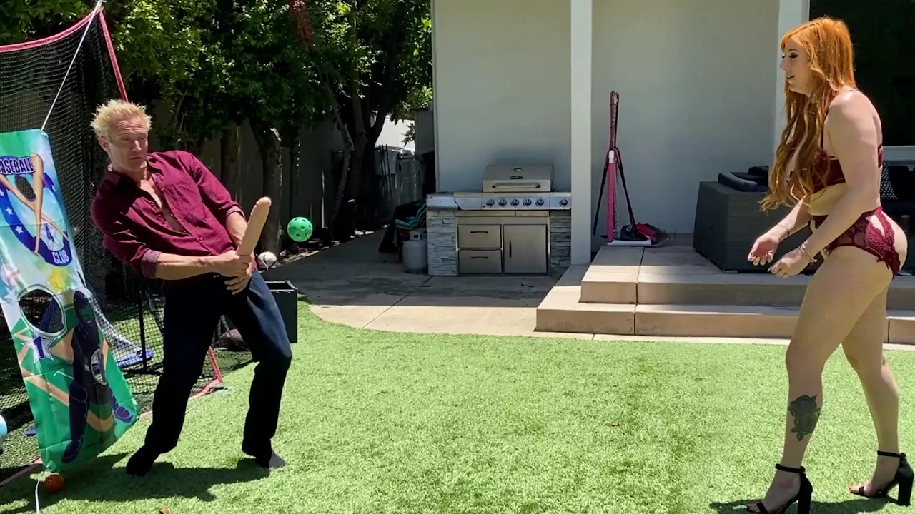 A voluptuous MILF succumbs to temptation when her cheating husband brings home a younger stud with a sizable package. She seizes the opportunity for a steamy romp with the young buck, indulging in a wild session of forbidden pleasure.